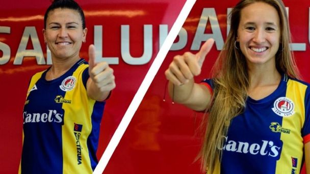 La españolas Perarnau y Parra firman con el Atlético San Luis