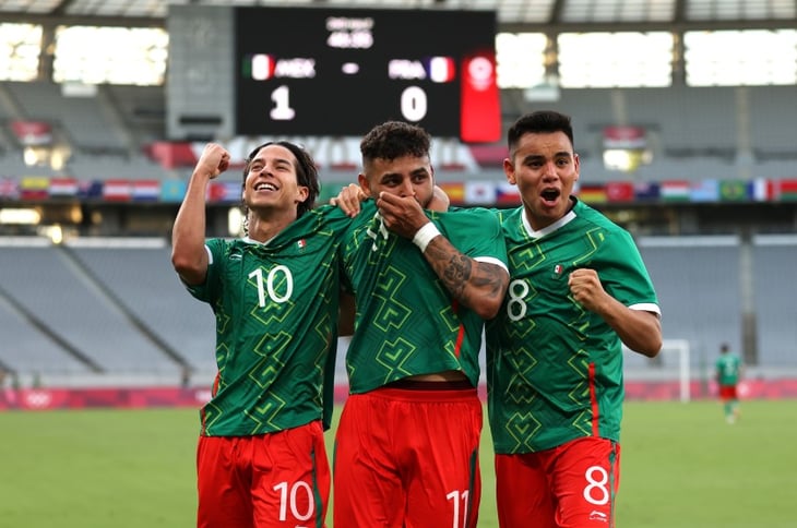 México golea 4-1 a Francia bajo la batuta de un brillante Lainez en los Juegos Olímpicos de Tokio