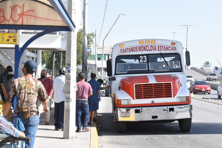 Transportistas de Monclova quieren pasaje antes que aumento