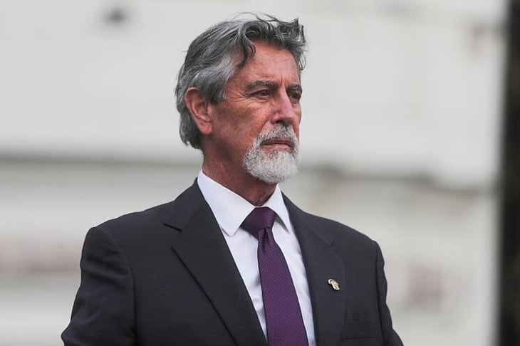 Francisco Sagasti participó en su último acto oficial como presidente de Perú