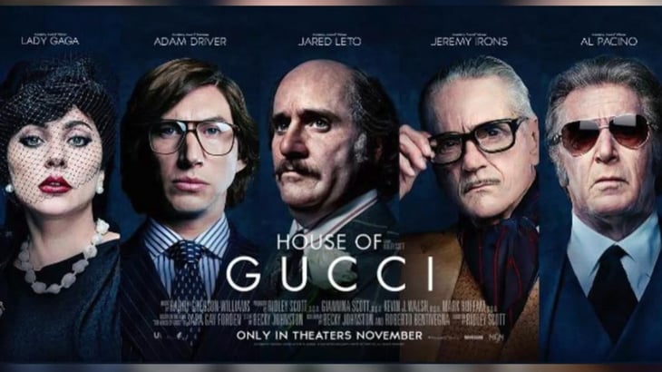  'House of Gucci': Así lucen Lady Gaga, Adam Driver, Al Pacino, Jared Leto y Jeremy Irons