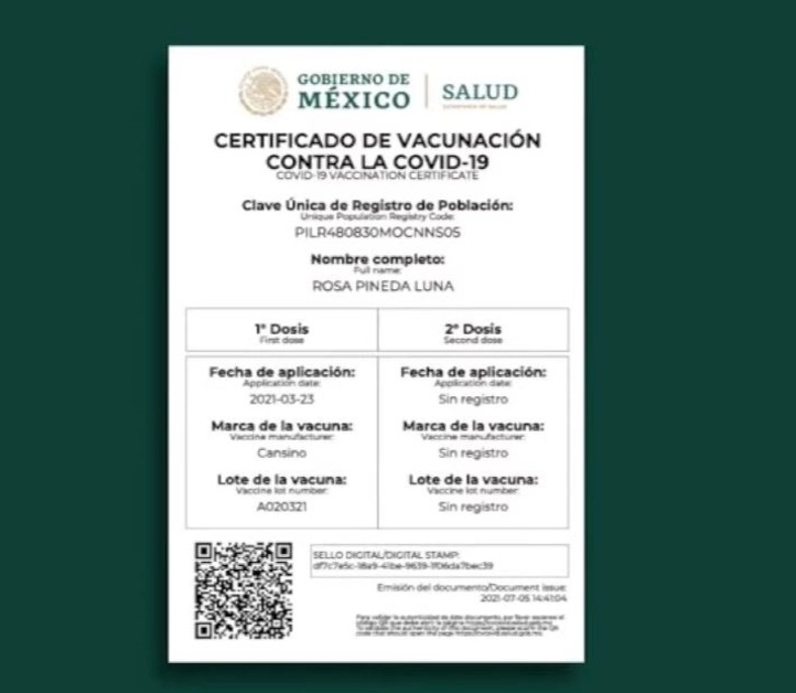 Asistente virtual te ofrece el certificado de vacuna antiCOVID-19, por WhatsApp