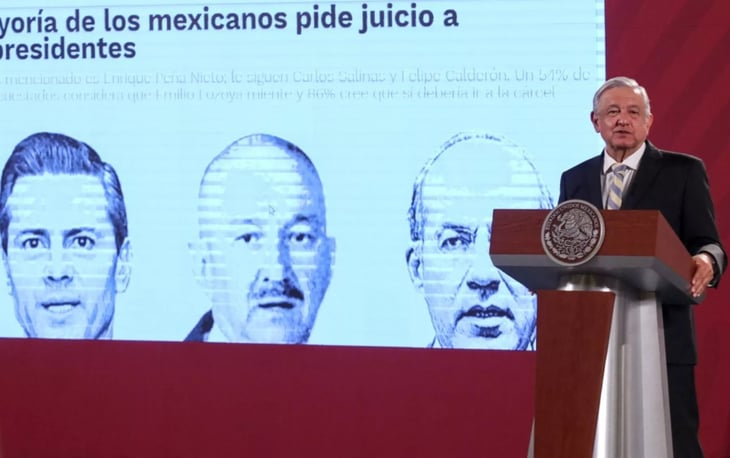 López Obrador llama a participar en la consulta sobre juicio a expresidentes