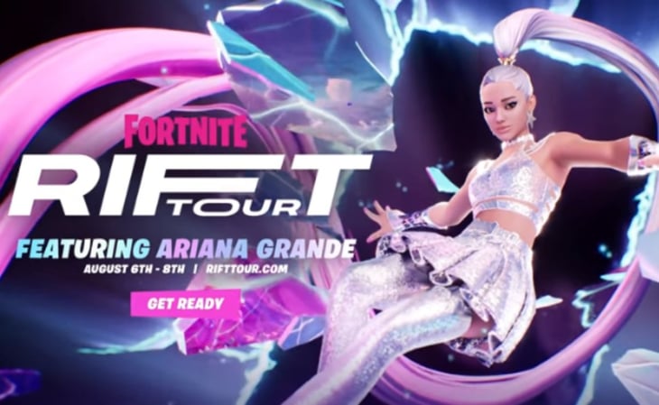 Fortnite anuncia concierto de Ariana Grande