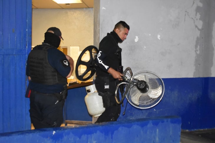 Policías de Monclova recuperan objetos robados  