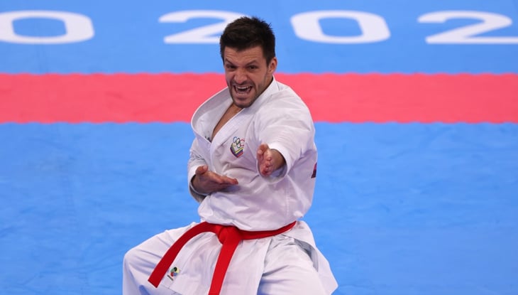 El venezolano Antonio Díaz disputará la medalla de bronce en katas Tokio 2020