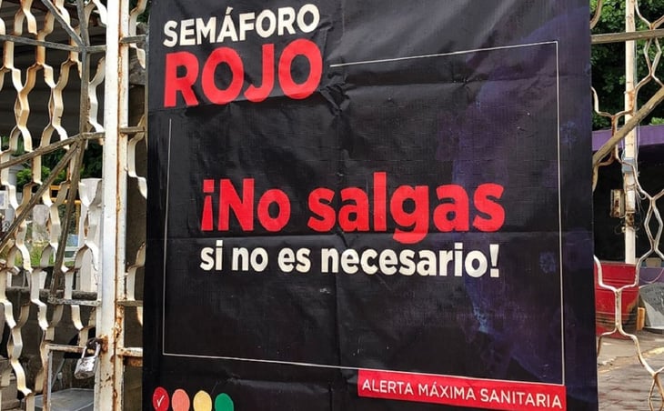 Salina Cruz, Oaxaca, extienden 7 días semáforo rojo
