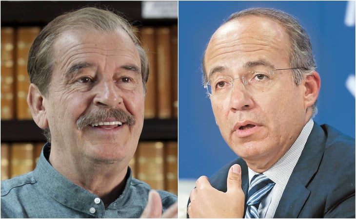 Vicente Fox agradece deseos de Felipe Calderón ante contagio de Covid