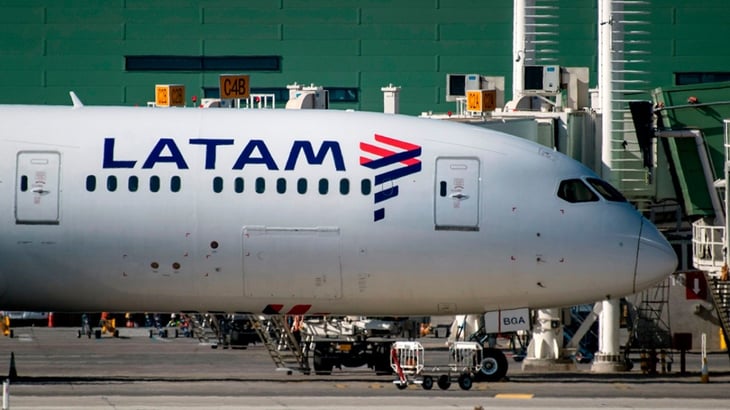 Ingresos de Latam Airlines caen 62.5 % en el segundo trimestre debido a la pandemia