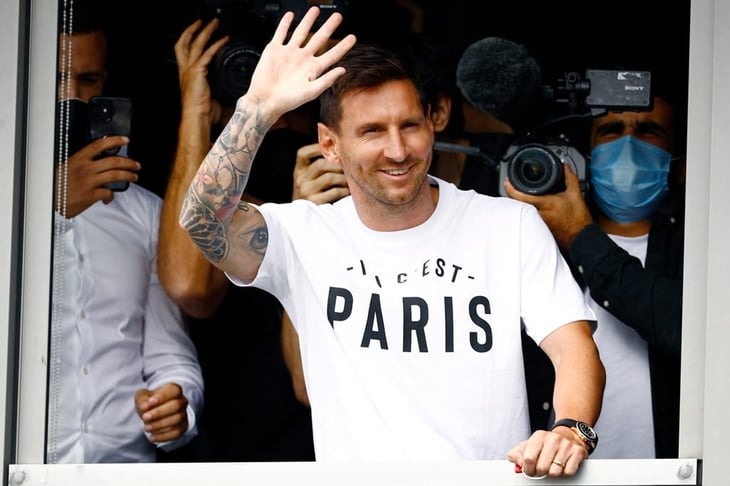 El reloj de más de medio millón de pesos que usó Messi a su llegada a París