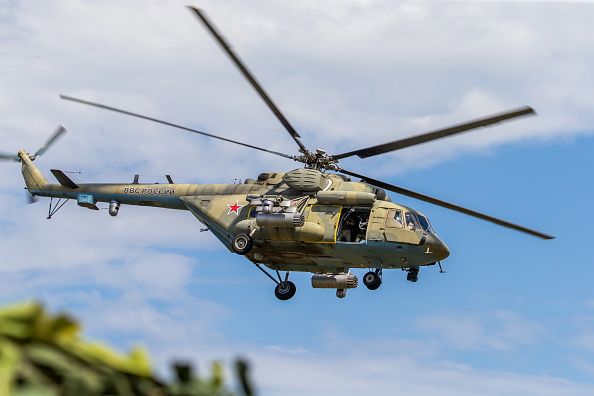 Un helicóptero ruso cae al lago Kuril y desaparecen siete personas