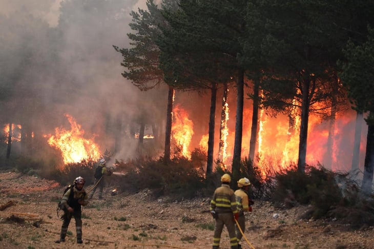 Incendios no dan tregua al sur de Italia y 11.000 hectáreas arden en Calabria