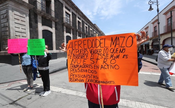 Protestan contra propuesta de Del Mazo