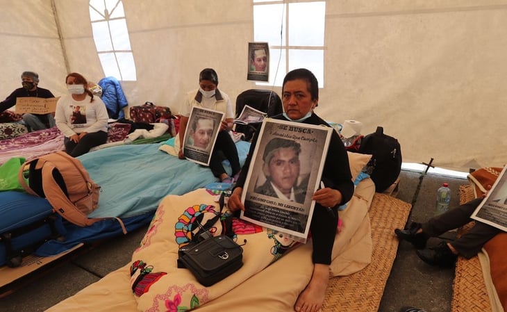 Mantienen huelga de hambre familiares de 25 presos