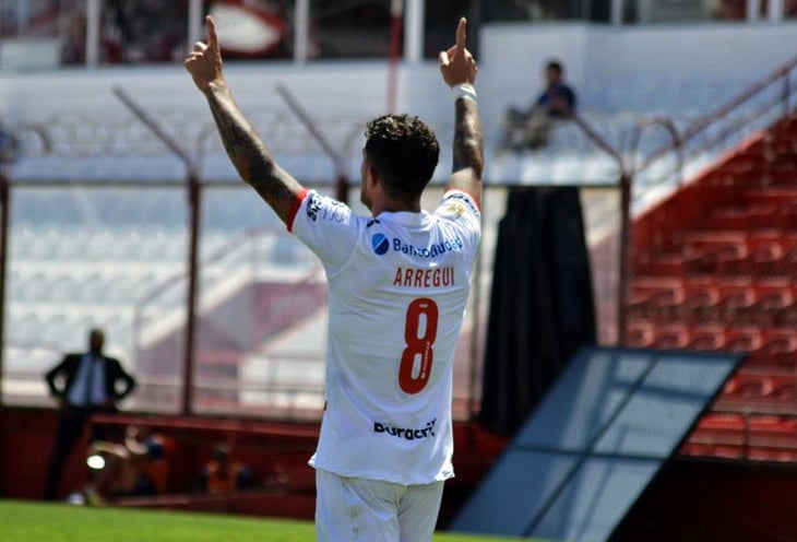 Adrián Arregui marca gol en el primer triunfo del Independiente Medellín