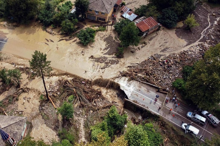 Provincias afectadas por Inundaciones en Turquía provocan muertes