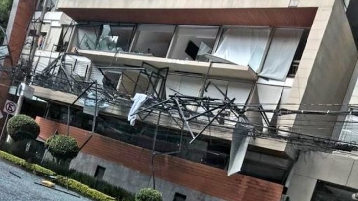 Explosión por fuga de gas en edificio de la ciudad de México provoca 22 lesionados 