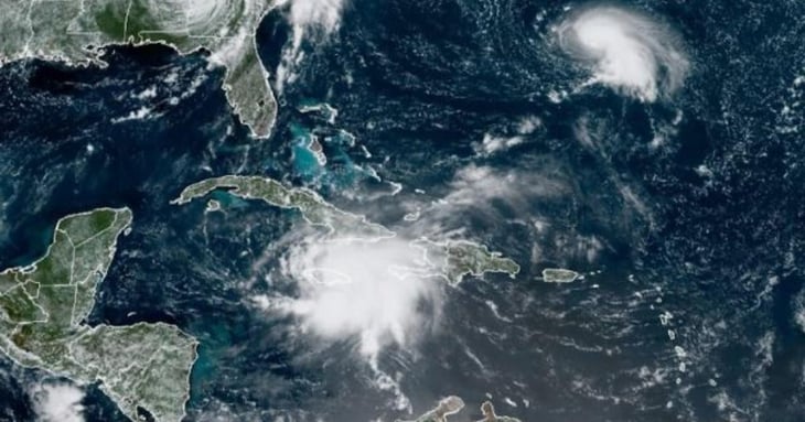 Tormenta Grace se fortalece a su paso por el sur de Jamaica rumbo a Yucatán
