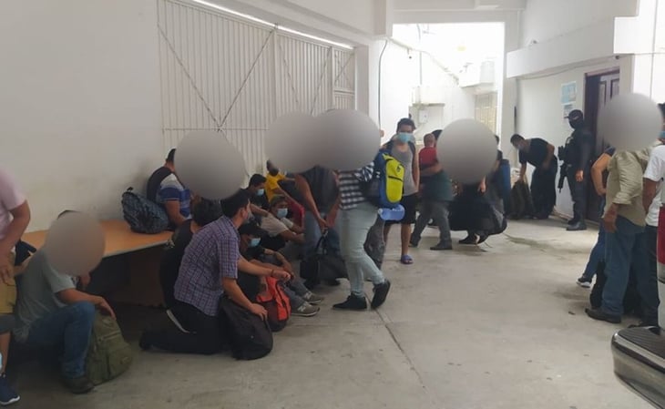 Rescatan a 52 migrantes retenidos ilegalmente en Cancún