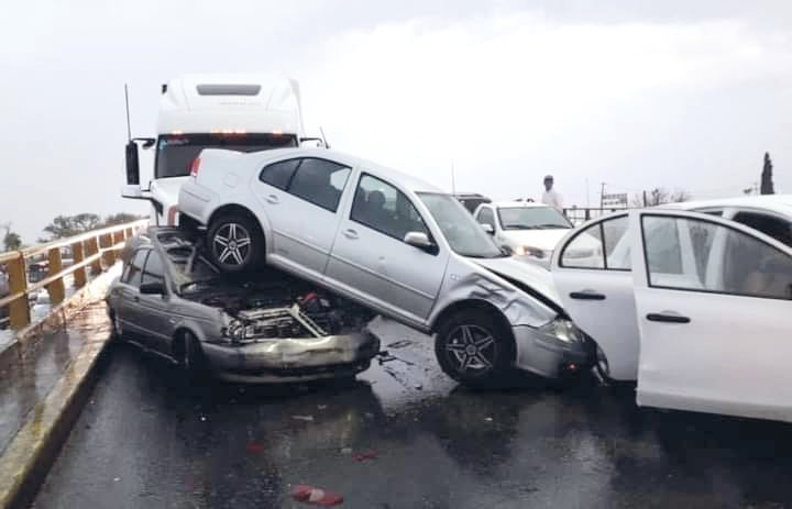 Los accidentes automovilísticos aumentan en Monclova cuando hay lluvias 