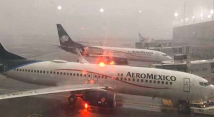 El AICM cancela vuelos a  seis destinos por huracán