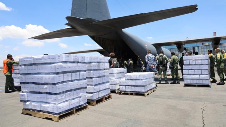 Cargamento español con 30 toneladas de ayuda humanitaria llega a Haití