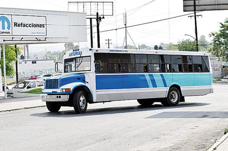 Con el regreso a clases aumentará el aforo de usuarios del transporte público en Monclova 