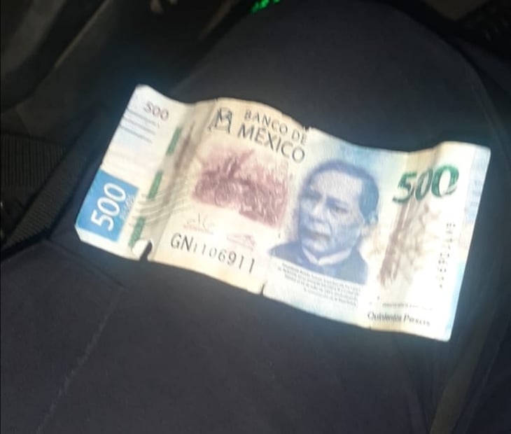 Intenta pagar con billete falso en tienda de conveniencia en Monclova