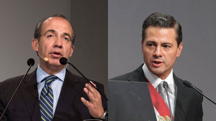 UIF: Continúa investigación a expresidentes Calderón y Peña