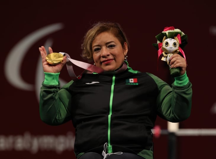 Amalia Pérez gana medalla de oro para México en los Paralímpicos de Tokio 2020