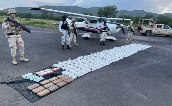 Sedena asegura aeronave en Sonora con droga valuada en 28 mdp