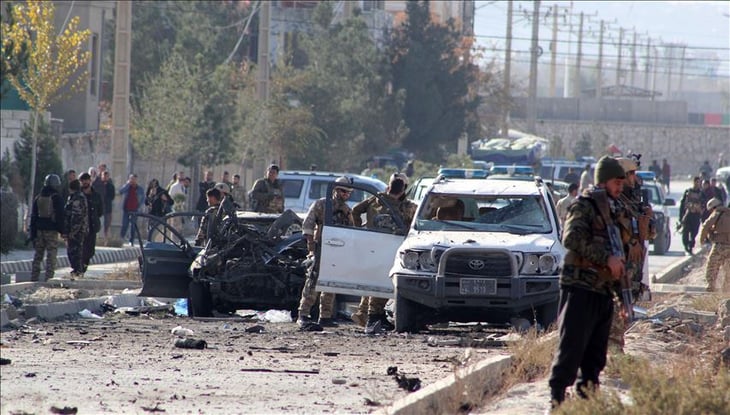 EU lanza un ataque en Kabul contra vehículo con supuestos miembros del 'EI'