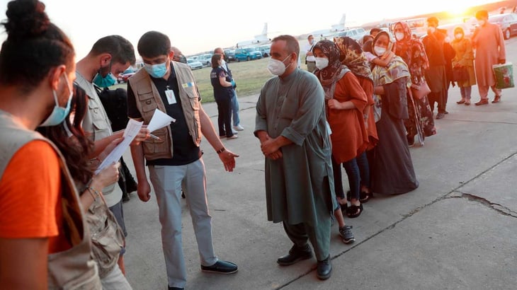 Llega a España un nuevo vuelo estadounidense con 200 evacuados de Afganistán