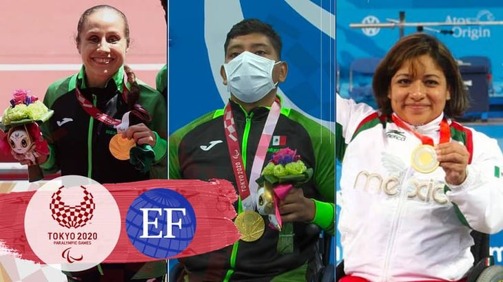 Los mexicanos que se han colgado una medalla en los Paralímpicos de Tokio 2020