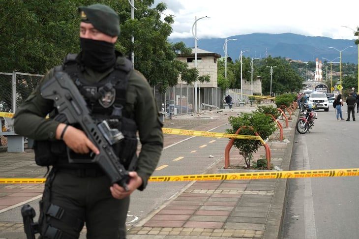 Atentado contra estación de Policía en Colombia deja al menos 14 heridos