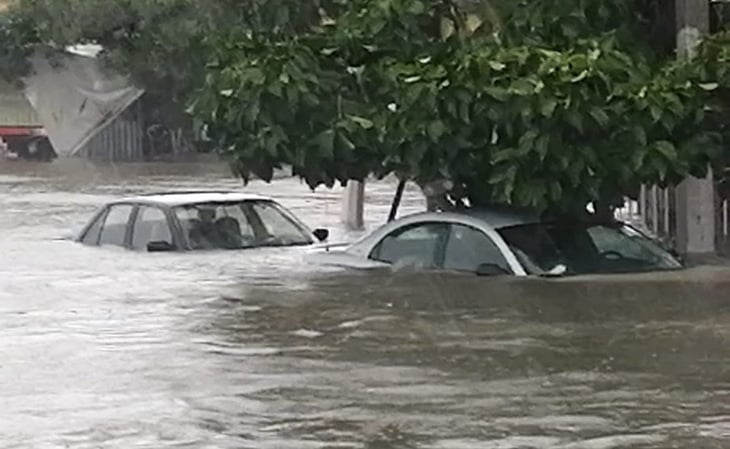 Registran desbordamiento de ríos en zonas bajas de Mazatlán