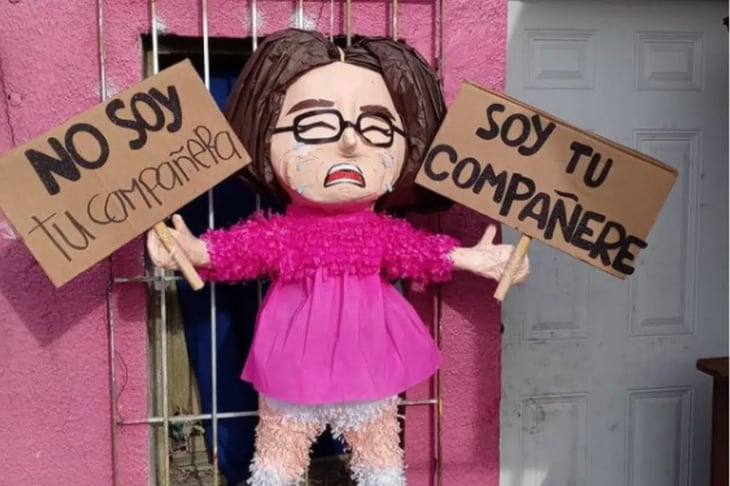 No es piñata, es piñate; Crean piñata de la chica viral 'compañere'