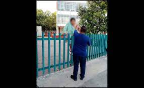 Mujer intenta escapar de hospital del IMSS en Campeche