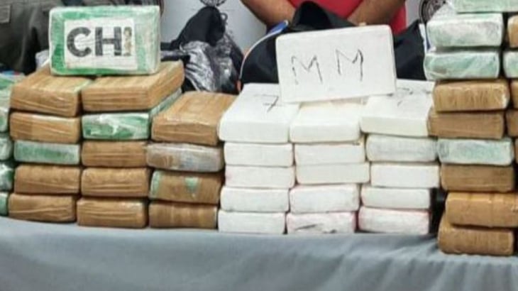 100 kilos de cocaína fueron decomisados en Allende, NL y detienen a dos sujetos