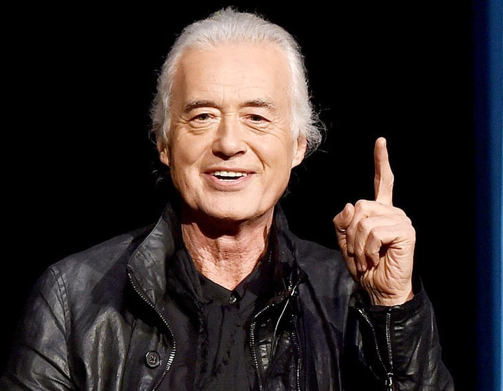 Jimmy Page fundador de Led Zeppelin anima a los jóvenes a 'seguir tocando'