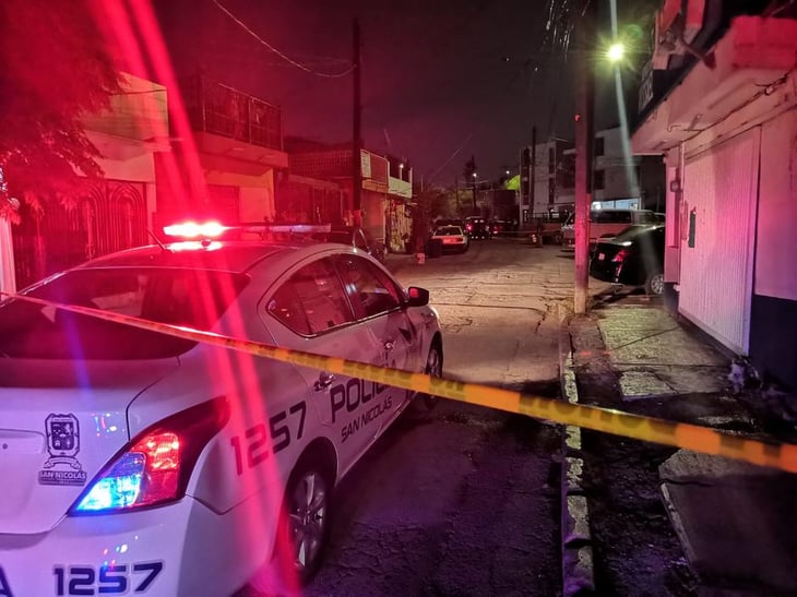 En Nuevo León un joven fue baleado en la calle