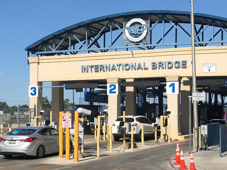 El puente internacional de Eagle Pass 1 operará 3 horas más a partir este 7 de septiembre del  2021