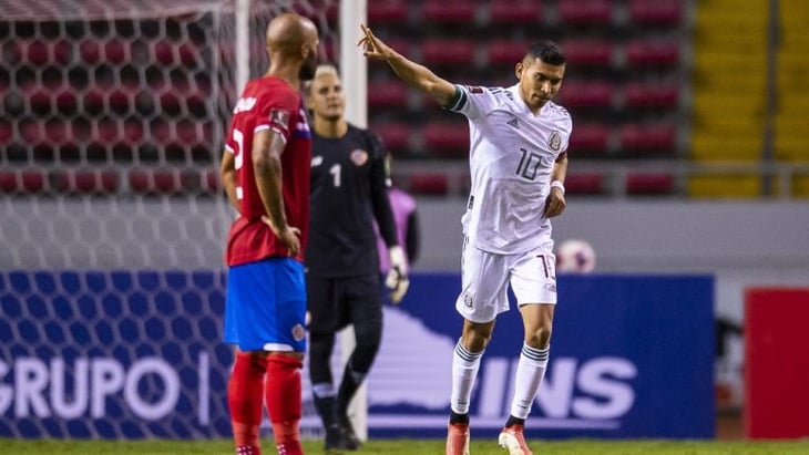 Selección mexicana venció a Costa Rica y se mantiene en la cima del octagonal final de Concacaf
