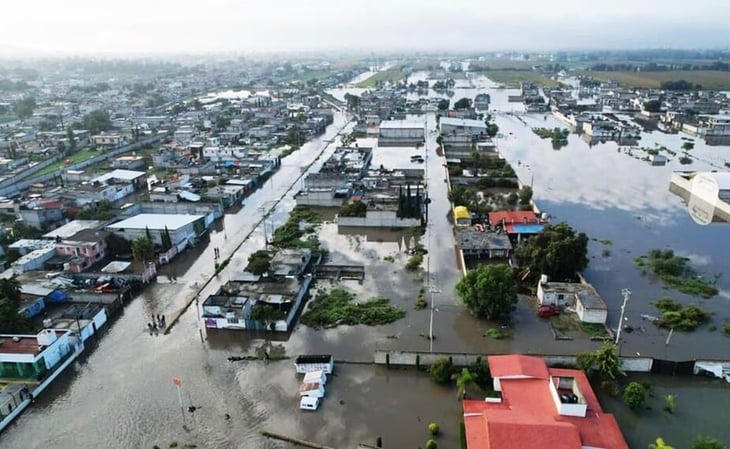 Por inundaciones, declaran zona de desastre a Tlahuelilpan, Hidalgo