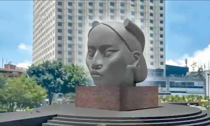 Escultura de mujer indígena que sustituirá a Cristóbal Colón es criticada
