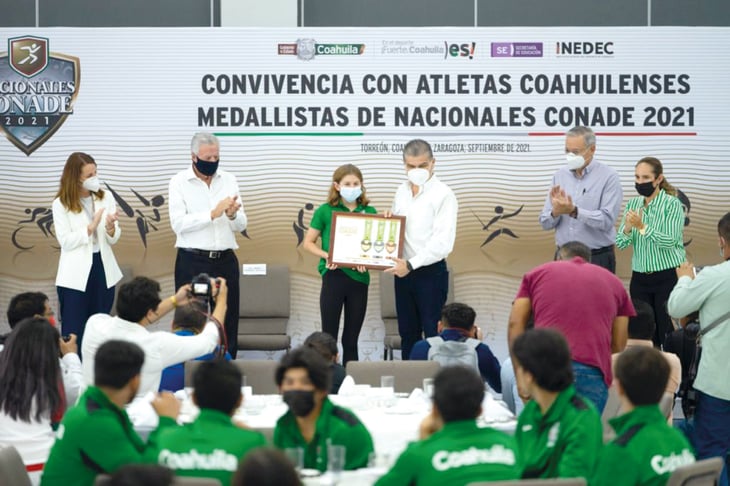 Atletas de Coahuila ganan 112 medallas en Juegos Nacionales de CONADE