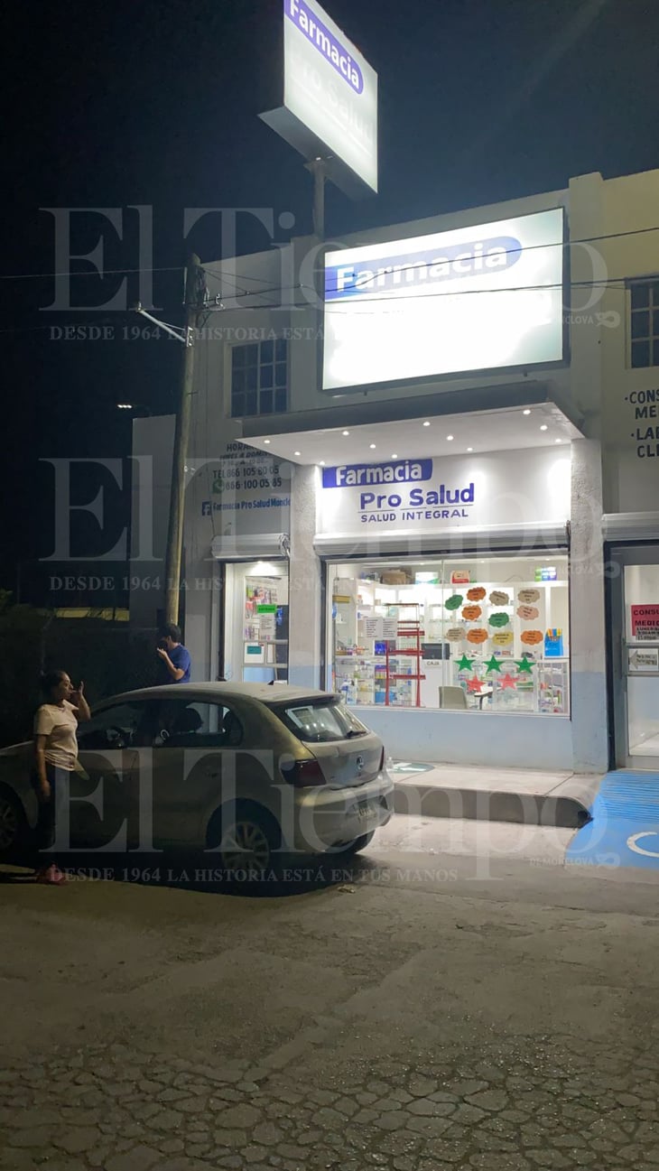 Amantes de lo ajeno atracan farmacia en Monclova