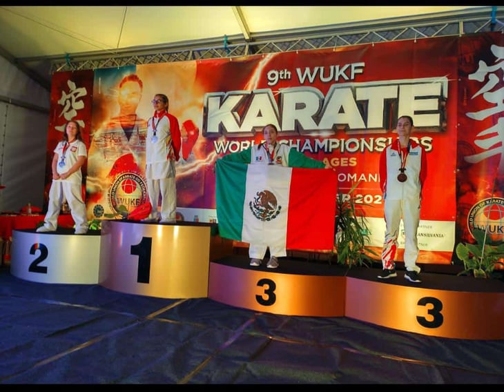 Monclovense logra medalla de bronce en Kumite