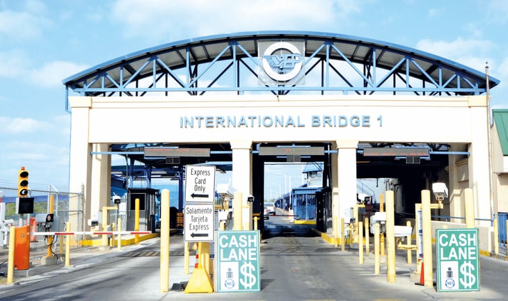 Los Puentes Internacionales aumentan la tarifa 50 centavos