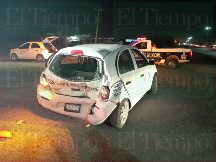 Cuatro personas lesionadas deja fuerte accidente automovilístico en Castaños 